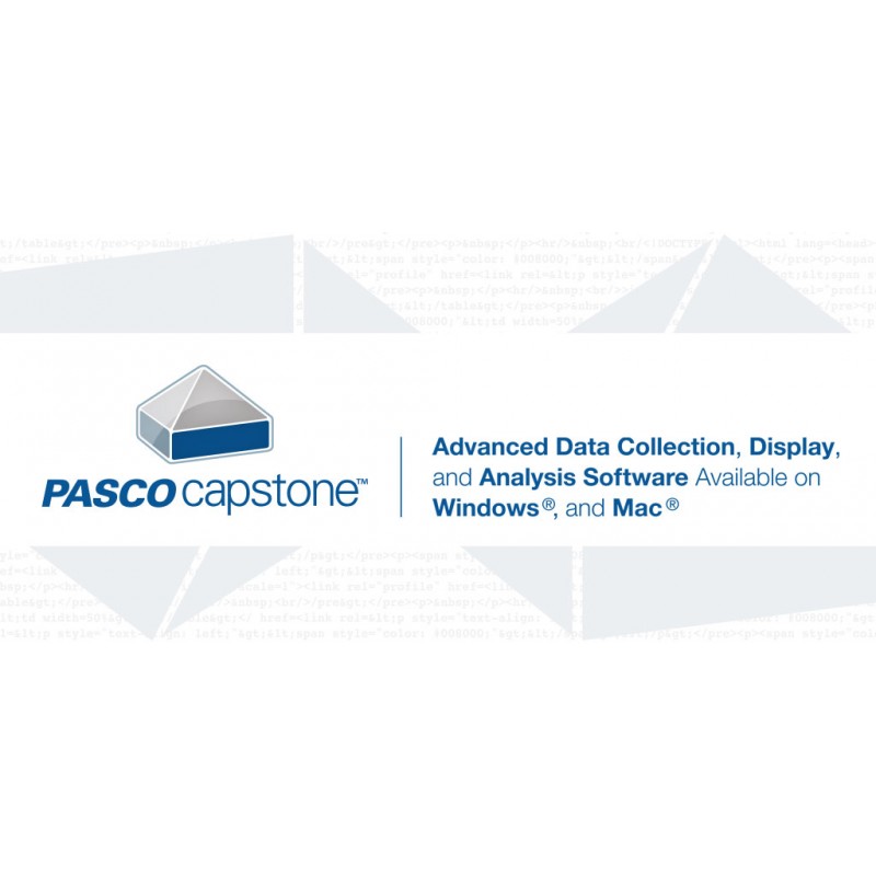 pasco capstone software download