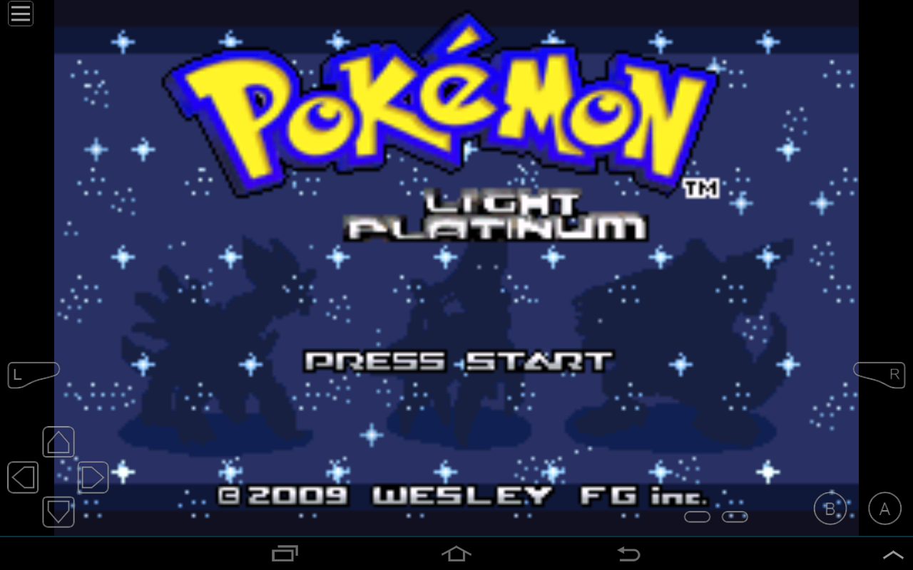 pokemon light platinum emulator